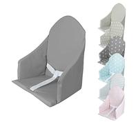 Monsieur Bébé - Cojín de asiento universal Miam con arnés para trona de bebé - 7 colores
