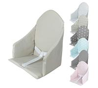 Monsieur Bébé - Cojín de asiento universal Miam con arnés para trona de bebé - 7 colores