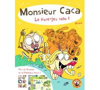 Monsieur Caca : le livre-jeu solo !: Livre Jeu de Plateau humoristique déjanté 72 pages Campagne de 12 missions avec règles et pions (Gros Génie Comix)