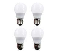 Monsing 12V Bombillas LED de bajo voltaje AC DC 12V a 48V E27 Blanco cálido 3000K 3W para iluminación solar fuera de la red Marine Boat RV 12V Iluminación interior 4 piezas((3W-3000K)
