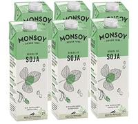 Monsoy - Bebida De Soja BIO - Caja de 6 x 1L