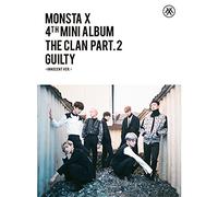 MONSTA X - KPOP MONSTA X 4th Mini Album - The CLAN 2.5 Part.2 Guilty [Innocent version] CD + Poster + Photobook + Photocard