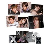 MONSTA X - MINI ALBUM [THE X] (DIGIPACK Ver. - Random) Out Cover + Photo Book + CD-R + Folded Poster + Lyric Paper + 4 Extra Photocards