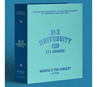 MONSTA X - MONSTA X 2021 FAN-CONCERT MX UNIVERSITY KIT VIDEO. 1 Kit Video+1 Badge+1 Post Card Set(1set 6ea)+42p Brochure+1 Envelope +1 Unit Photo Set(1set 3ea)+1 Polaroid Photo Set(1set 6ea)+1 F.Poster(On pack)