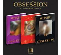 MONSTA X - MONSTA X WONHO [ OBSESSION ] 1st Single Album ( VER.1 + VER.2 + VER.3 SET. ) ( 3ea CD+3ea PRE-ORDER ITEM+3ea Photo Book(each 104p)+3ea Photo Card+3ea Mini Poster Set(1set 3ea) )