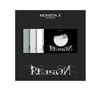 MONSTA X Reason 12º Mini álbum CD + libro de fotos + libro de letras + tarjeta fotográfica + tarjeta fotográfica de unidad + POB + seguimiento (set (1+2+3+4))