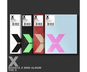 MONSTA X - THE X [13th Mini Album] - Set 4x (UNKNOWN X+UNDERDOG X+HELLO X+XX ver.)