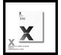 MONSTA X - (UNKNOWN X Ver.) MONSTA X [THE X] 13th Mini Album / CD-R+Book+Lyric+Book Mark+Photo+2 Card+POB+GIFT
