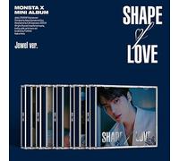 MONSTAX - MONSTA X SHAPE OF LOVE 11th Mini Album ( JEWEL Ver - HYUNGWON. ) ( In D+Photo Book+Photo Card+Mini Folded Poster(On pack)+STORE GIFT CARD ) SEALED
