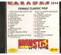 Monster #1014 Karaoke CDG FEMALE CLASSIC POP & OLDIES