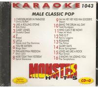 Monster #1043 Karaoke CDG MALE CLASSIC POP & OLDIES