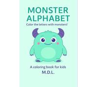MONSTER - Alphabet coloring Book