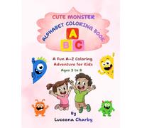 Monster Alphabet Sketchbook: Fun A-Z Sketch Pages with Cute Monsters