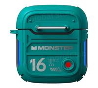 Monster - Auriculares inalámbricos, Bluetooth 5.3, calidad de sonido Hi-Fi, control táctil, diseño ergonómico in-ear (verde)