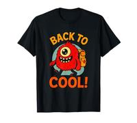 Monster "Back to Cool!" Divertido juego de palabras para el primer día de clases Camiseta
