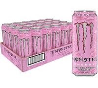Monster Energy Bebida energética Ultra Strawberry Dreams 24 x 500 ml