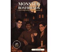 Monster Boyfriends: A Spicy-Sweet Romantasy Coloring Book for Adults - Vampires, Werewolves & Fae Princes in 40 Cozy Gothic Scenes (Nova Rourke After Dark)