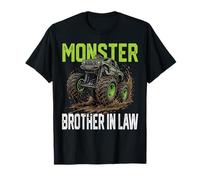 Monster Brother IN Law Truck Family Matching Mud Racing Camiseta