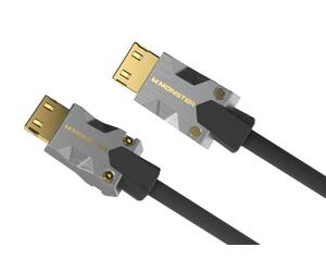 Monster Cable HDMI M1000 de 1,5 m, HDMI 2.0, cable HDMI 4K, alta velocidad 22,5 Gbps, HDR, conectores dorados de 24 K, compatible con consolas de juegos, portátiles