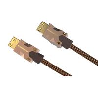 Monster Cable HDMI M2000 de 1.5 m, HDMI 2.0, cable HDMI 4K, alta velocidad 25 Gbps, HDR10+, conectores oro 24K, compatible con TV, consolas y portátiles