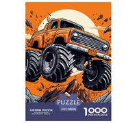 Monster Camión Ultra Camión Puzzle De Papel 1000 Piezas animación Colorido Idea De Regalo para Ella O Él para Adultos Y Niños 38x26cm/1000pcs