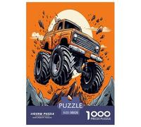 Monster Camión Ultra Camión Puzzles Imposible,desafío for Adults Juego EduGatoivo 1000 Piezas Obra De Arte De Juego De para Adultos, Regalos A Partir De 14 Años 38x26cm/1000pcs