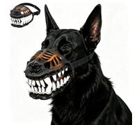 Monster Dog Muzzle, Hell Hound Monster Muzzle, Dog Halloween Costumes (S)