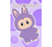 Monster Doll 2026 Diary Purple | Ruled A5 | Planner | To Do List | Notebook |: 1 week over 2 pages | Cute Dolls Monsters Junk Journal | 6 x 9 | Desk Writing book | Family Planning Book