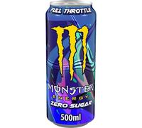 Monster Energy Lewis Hamilton, Bebida energética sin Azúcar Sabor Melocotón y Nectarina Lata de - Pack de 24 Latas de 500 ml
