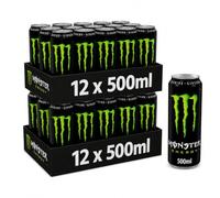 Monster Energy - Lata de bebida energética (500 ml, 24 unidades)