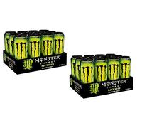 Monster Energy Nitro Super Dry Energy - Bebida energética refrescante y calma la sed con sabor a cítricos (500 ml)