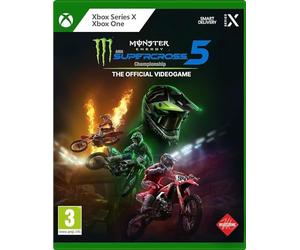 Monster Energy Supercross - The Official Videogame 5 (Xbox Series X) Includes Ice Blizzard Customization Pack Exclusive to Amazon.co.uk