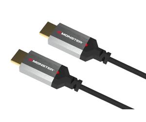 Monster Essentials - Cable HDMI de 1,8 m, cable HDMI ultra HD 8K con Ethernet, ultra velocidad de 48 Gbps, cable de video HDR, contactos dorados de 24 quilates, compatible con PS5/PS4/Xbox X/Xbox One