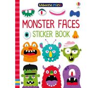 Monster Faces Sticker Book (Usborne Minis)