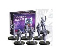 Monster Fight Club, Cyberpunk Red Combat Zone, Miniaturas de Danger Gals, Starter Gang