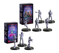 Monster Fight Club Cyberpunk Red Combat Zone Miniatures Bundle: Danger Gals - Gangers de Control de calamidad y promesas de Peligro Gonks (2 artículos)