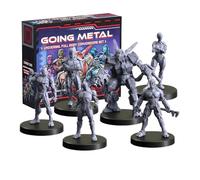 Monster Fight Club, Cyberpunk RED the Board Game - Combat Zone: Going Metal Kit de conversión de cuerpo completo