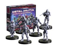 Monster Fight Club, Cyberpunk RED the Board Game - Combat Zone: Metal Militia Kit de conversión de cuerpo completo 2