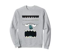 Monster Frankenstein Face Simple Easy Disfraz de Halloween Sudadera