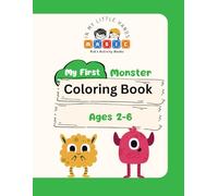 Monster Fun: A Cute & Friendly Coloring Adventure for Kids (ages 4-6)