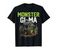 Monster GI-MA Monster Truck Día de la Madre Familia a Juego Camiseta