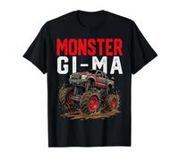 Monster GI-MA Monster Truck Día de la Madre Familia a Juego Camiseta