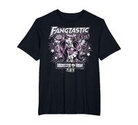 Monster High Alumni - Draculaura Fangtastic Tour Agotado Camiseta, Hombre Tallas Grandes, Negro, 2X Alto