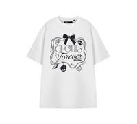 Monster High Blanco Ghouls Forever Camiseta de manga corta Mujeres