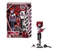 Monster High Boo-riginal Creeproduction Operetta Muñeca, reproducción Coleccionable con peana, Diario y Mascota araña Memphis “Daddy O” Longlegs, HYV90
