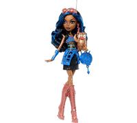 Monster High Boo-riginal Creeproduction Robecca Steam Muñeca, reproducción Coleccionable con peana, Diario y pingüino Mascota Captain Penny, JHK59
