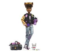 Monster High Clawd Wolf Muñeco articulado con Mascota y Accesorios de Moda, Juguete +4 años (Mattel HNF65)