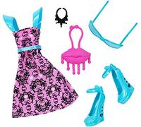 Monster High - DNX60 - Complete Look Draculaura - Deluxe Doll Costume Clothing Fashion Pack