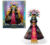 Monster High Doll Skelita Calaveras D?a de Muertos 2025 Vestido coleccionable de inspiracin azteca con accesorios vibrantes como tocado y collar