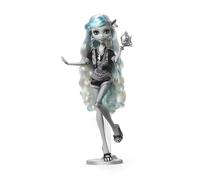 Monster High Drama de película Lagoona Blue Muñeca en Blanco y Negro para coleccionistas, con pósteres del tamaño de la muñeca y en tamaño Real, HKN30